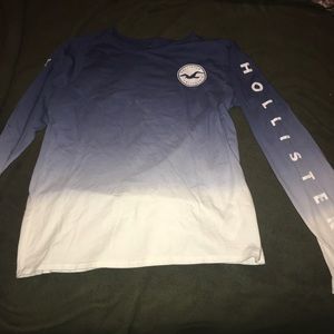 Hollister logo ombré tee